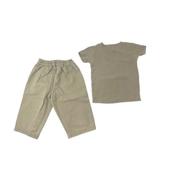 Baby Boy's - Bodysuit & Pants‎ Set + Dino Graphic Tee & Pants - Size 12 Month - Picture 5 of 7